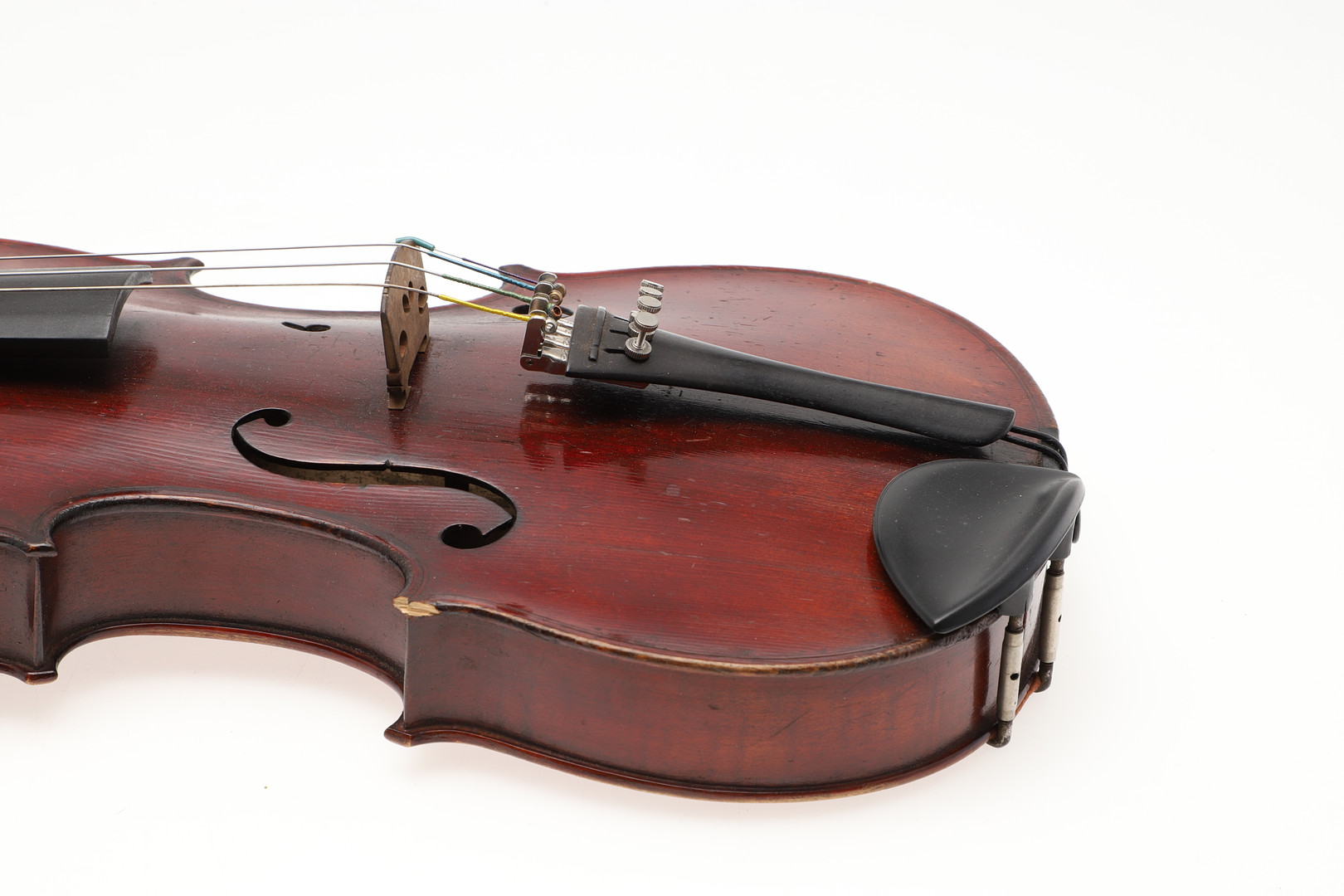 CASED ANTIQUE VIOLIN - AFTER MIREMONT. - Image 7 of 33