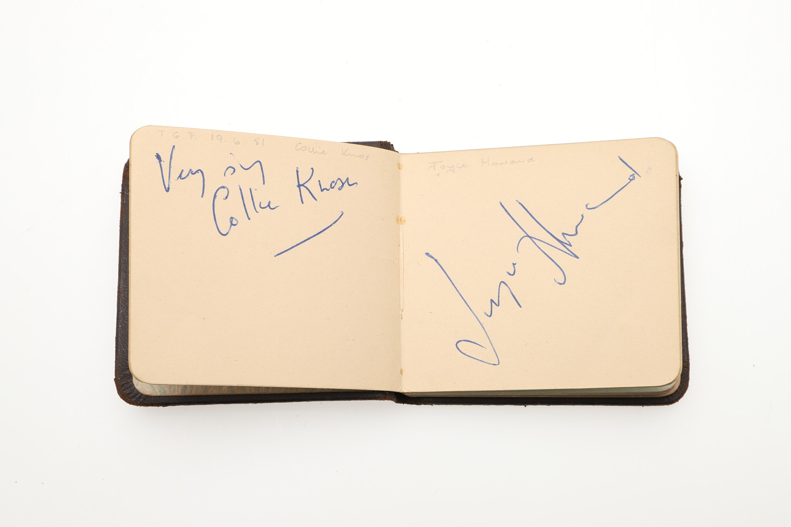 LARGE AUTOGRAPH COLLECTION - WINSTON CHURCHILL & OTHER AUTOGRAPHS. - Image 38 of 63