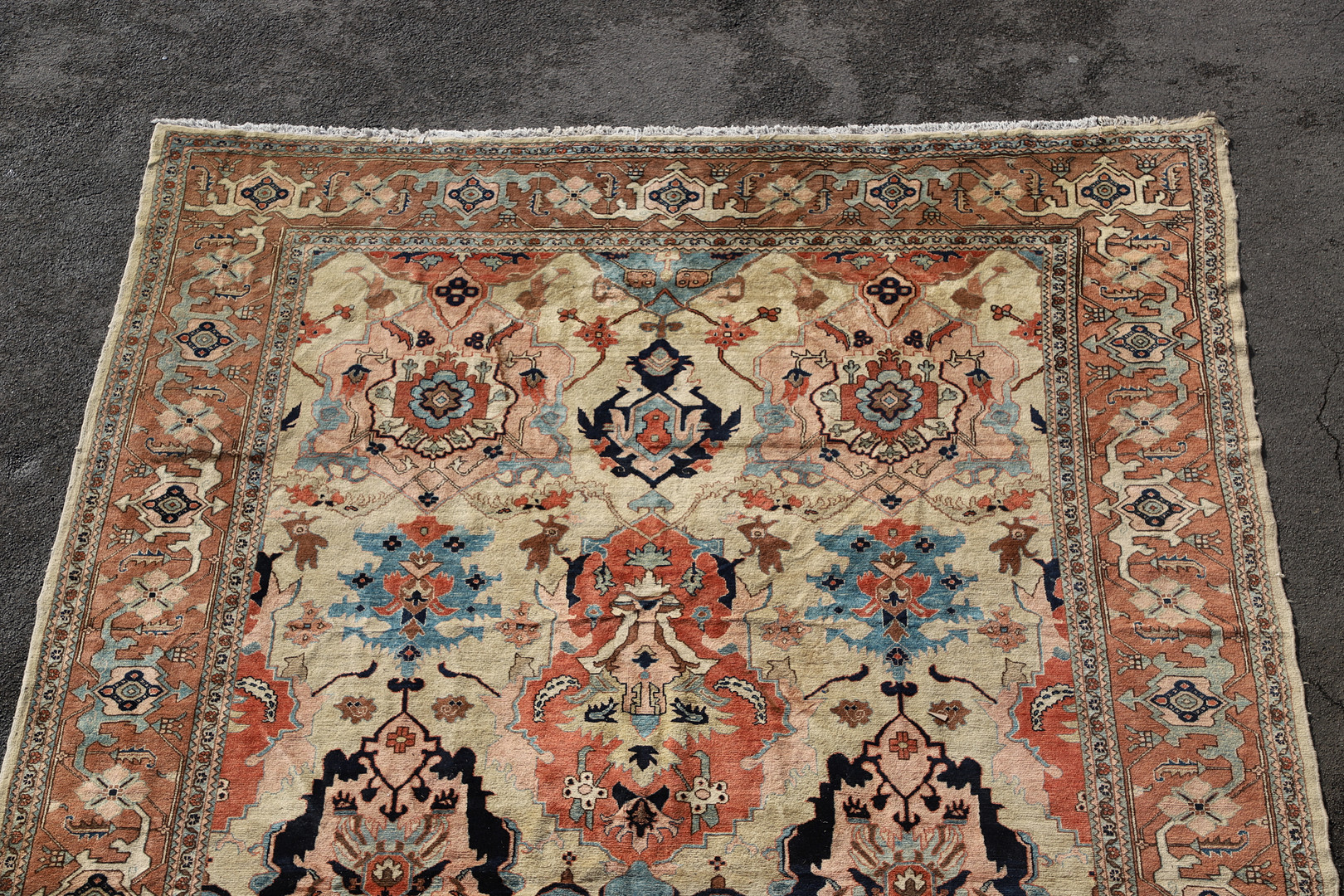 A WEST ANATOLIAN CARPET OF UNUSUAL SIZE, CIRCA 1980. - Image 2 of 17