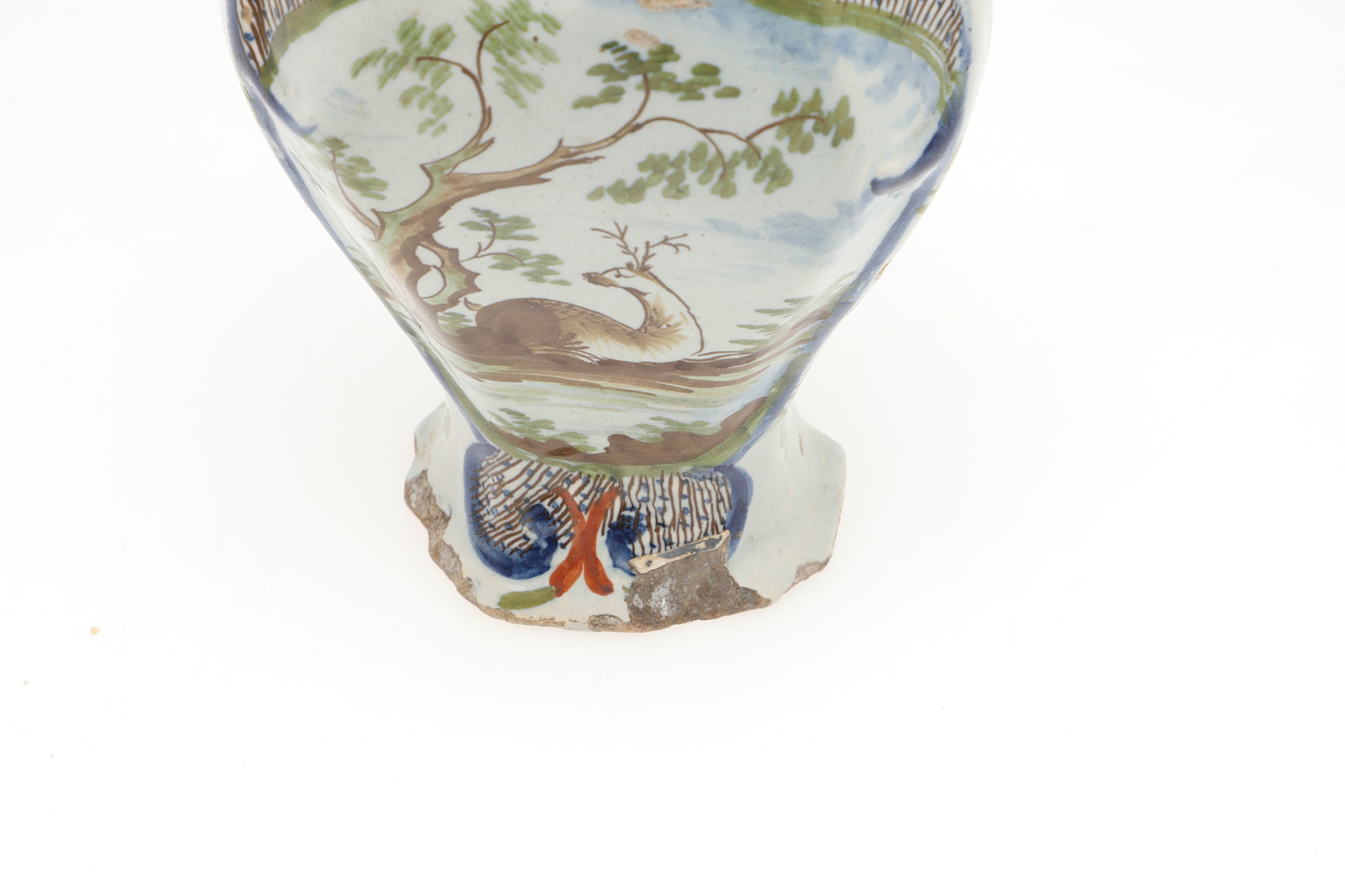 TWO PAIRS OF ANTIQUE DELFT VASES & ANOTHER VASE. - Image 56 of 60