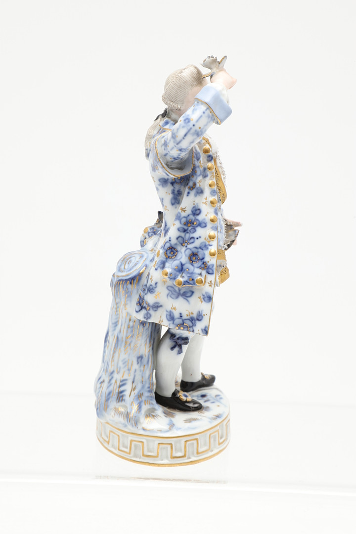 PAIR OF MEISSEN PORCELAIN FIGURES & OTHER FIGURES. - Image 10 of 23