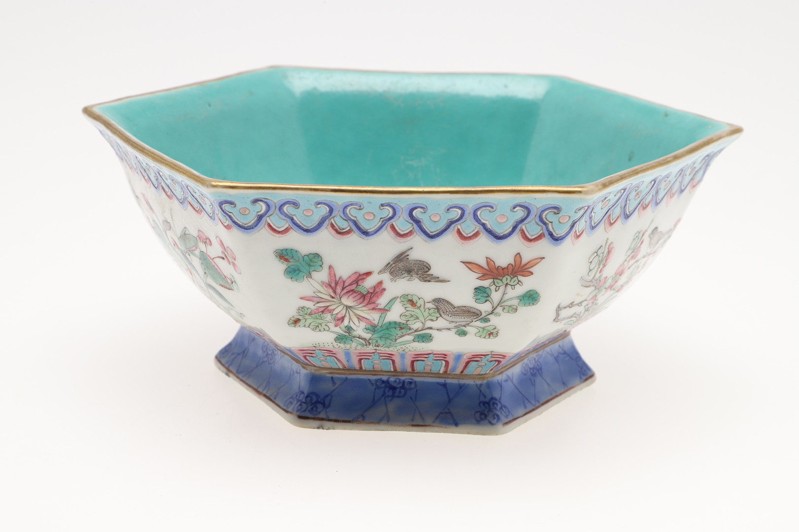 CHINESE TONGZHI FAMILLE ROSE BOWL & ANOTHER BOWL. - Image 17 of 22