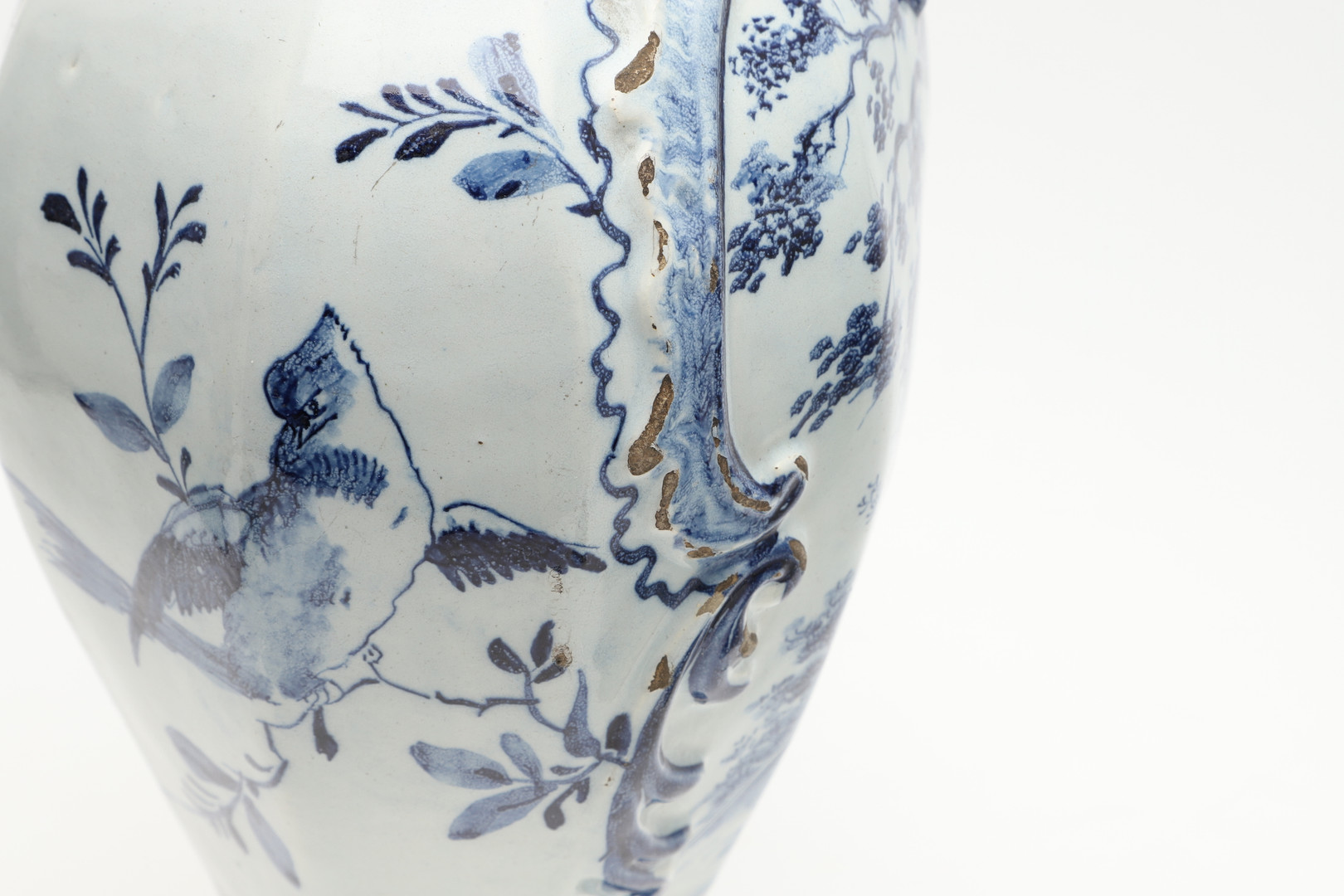 TWO PAIRS OF ANTIQUE DELFT VASES & ANOTHER VASE. - Image 17 of 60