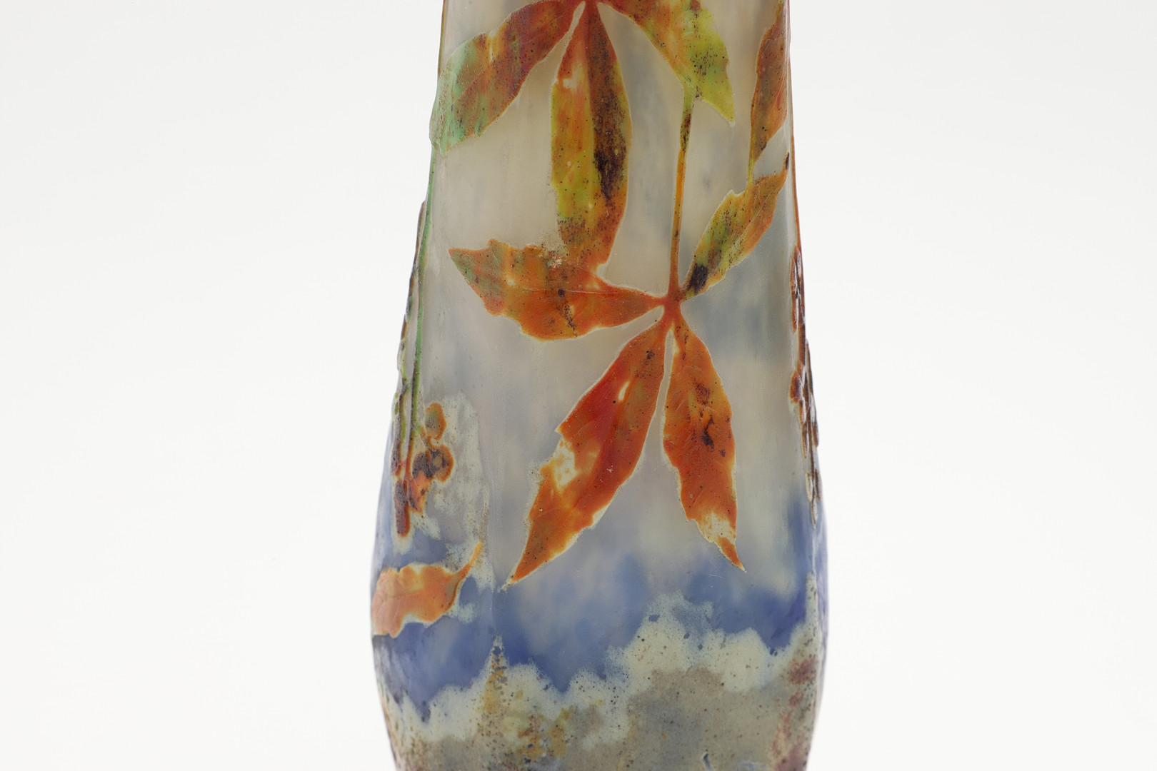 DAUM NANCY - CAMEO GLASS VASE. - Image 11 of 14