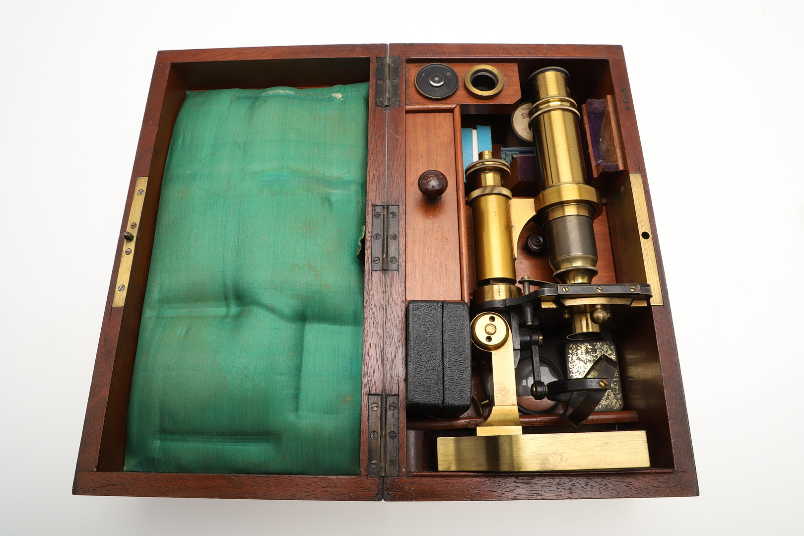 CONSTANT VERICK. A FRENCH LATE 19TH CENTURY CASED MICROSCOPE. - Image 14 of 18