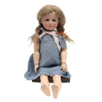 SIMON & HALBIG FOR KAMMER & REINHARDT, CHARACTER DOLL - MODEL 117A.