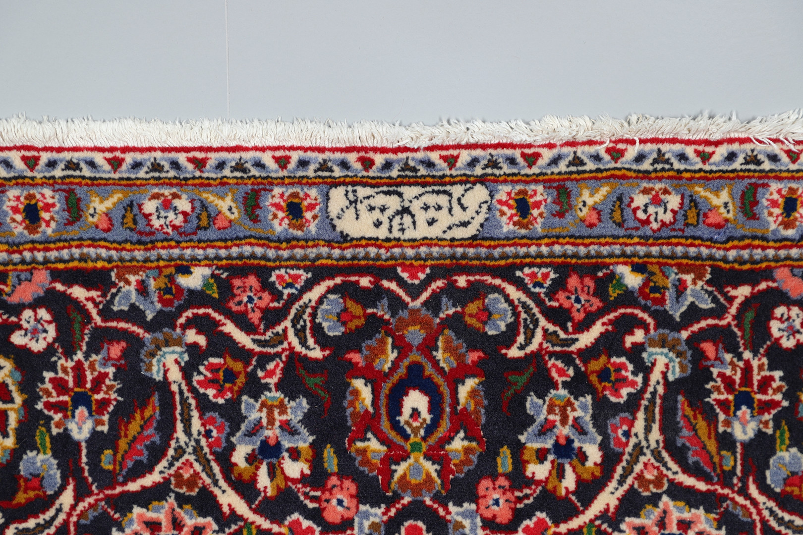 A KASHAN RUG, 2ND HALF 20TH CENTURY. - Image 7 of 8