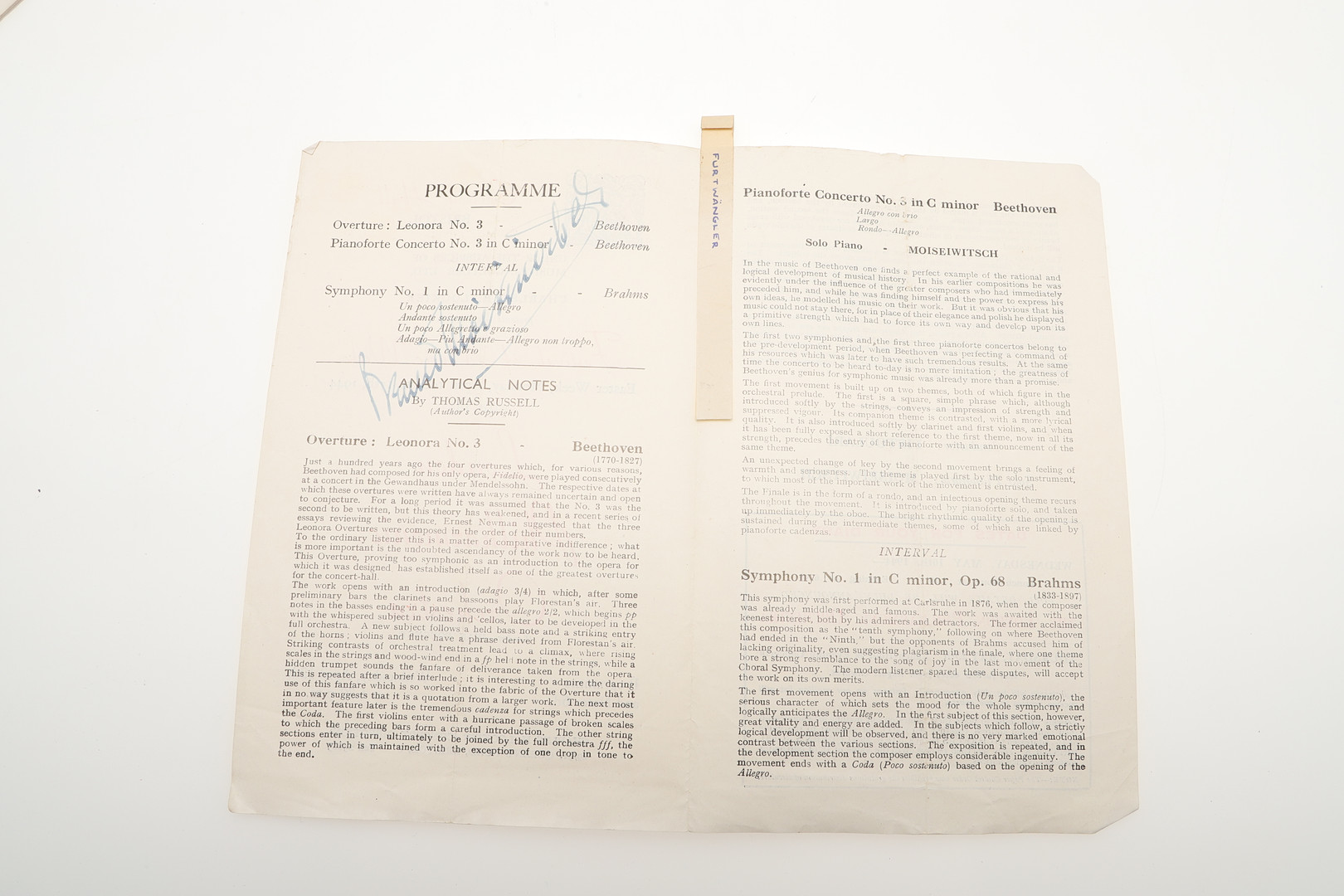 LARGE AUTOGRAPH COLLECTION - WINSTON CHURCHILL & OTHER AUTOGRAPHS. - Image 42 of 63