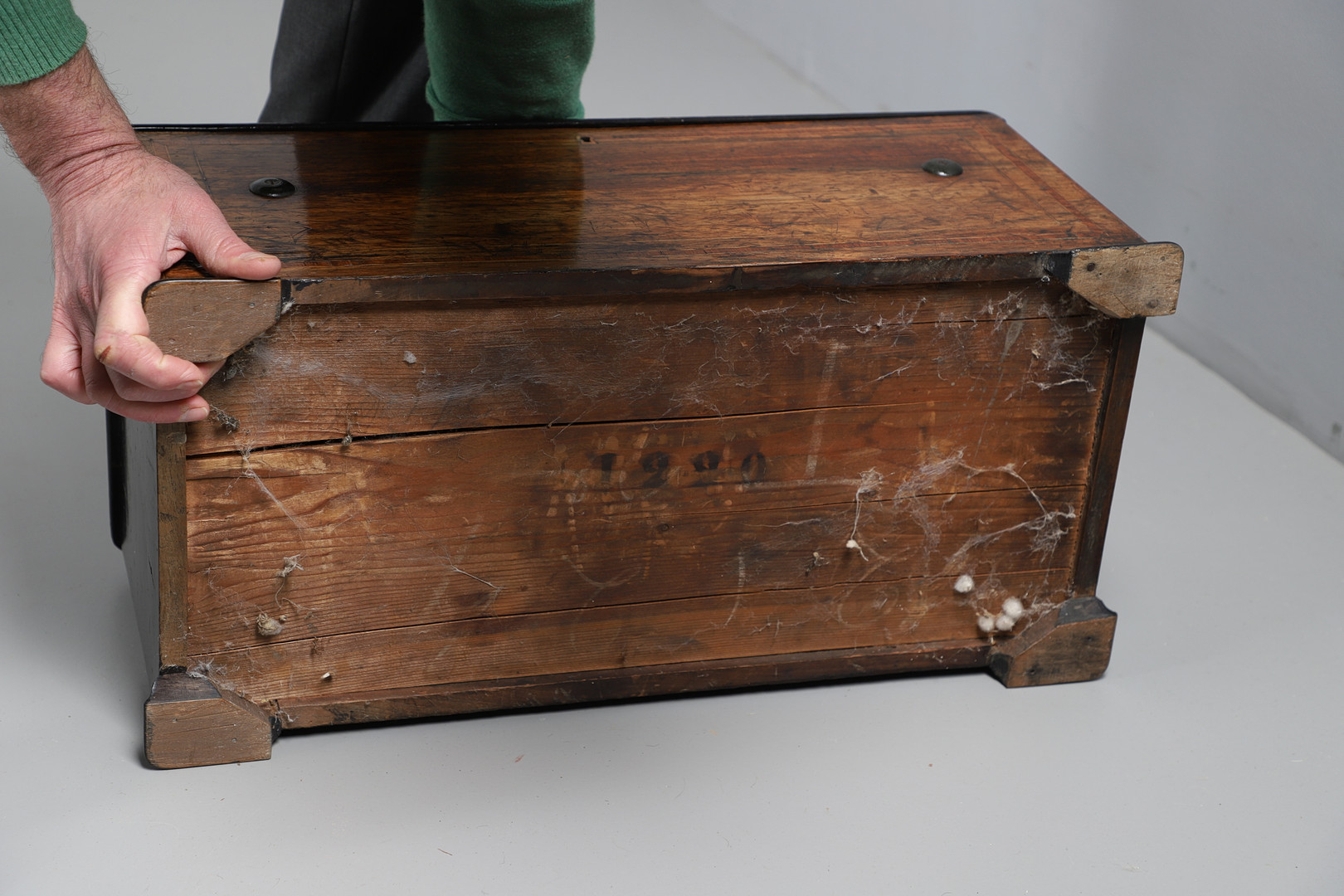 LARGE LATE 19TH CENTURY SWISS MUSICAL BOX - BELLS & DRUM. - Image 9 of 9