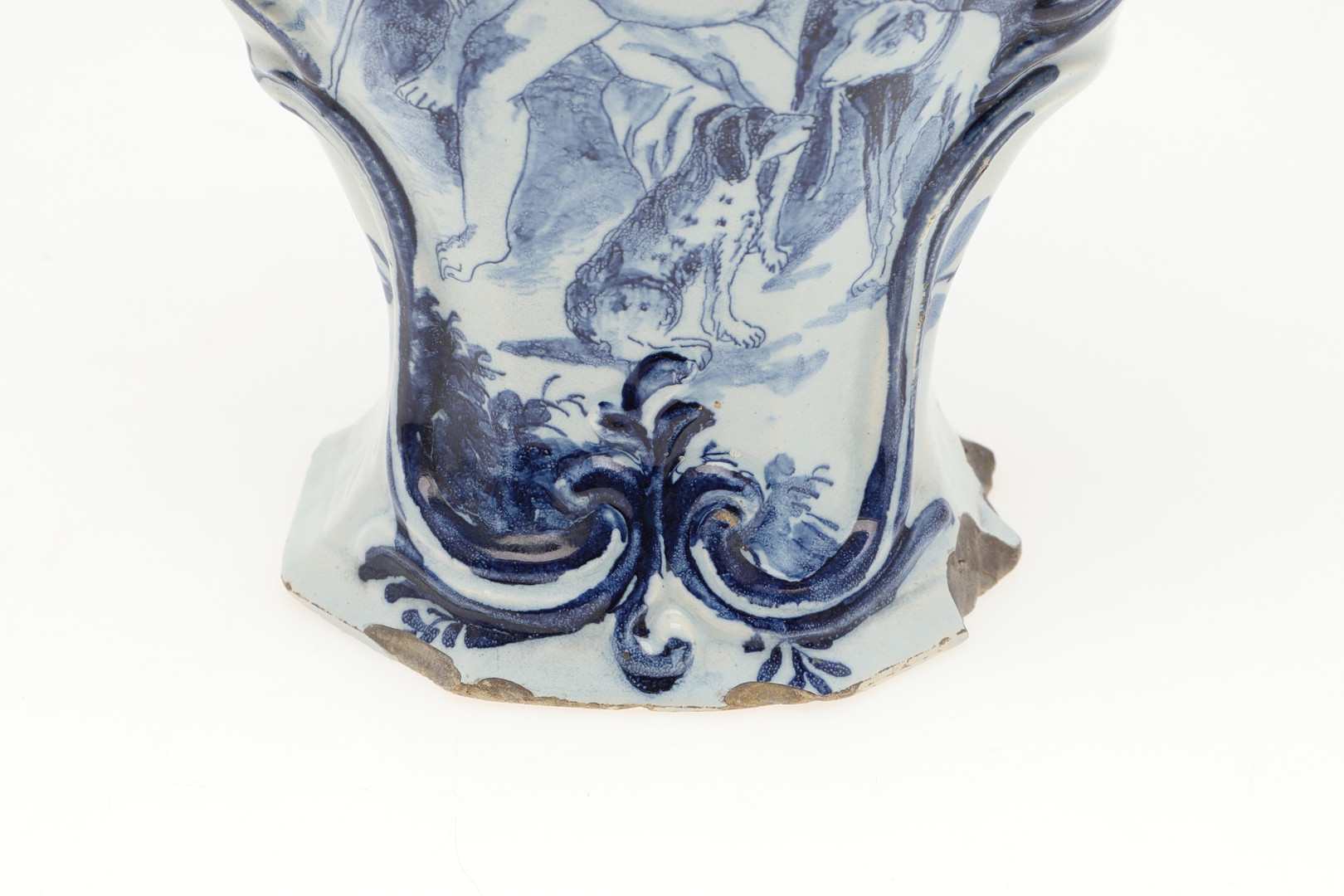 TWO PAIRS OF ANTIQUE DELFT VASES & ANOTHER VASE. - Image 26 of 60