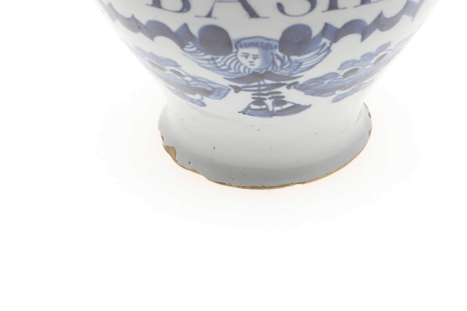 18THC DELFT PLAQUE & LIDDED SPICE JAR. - Image 16 of 21