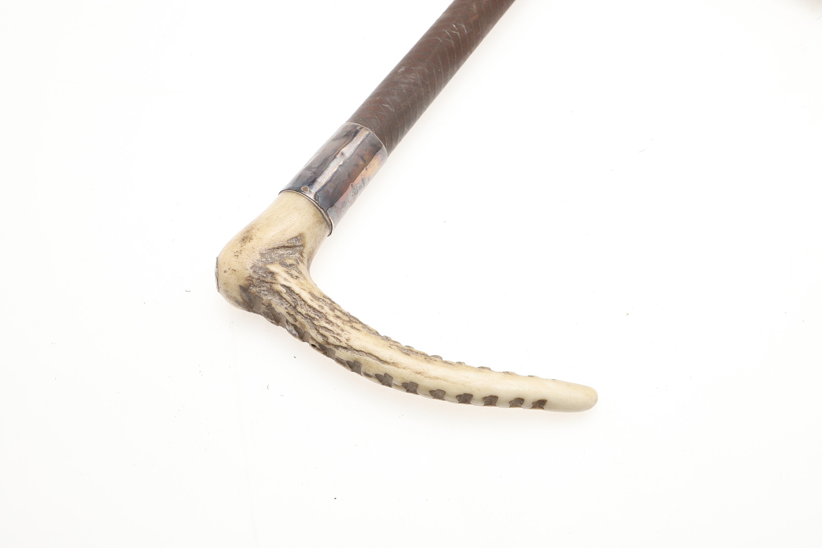 SWAINE & ADENEY SILVER MOUNTED RIDING CROPS & SWAINE SHOOTING STICKS. - Image 10 of 16