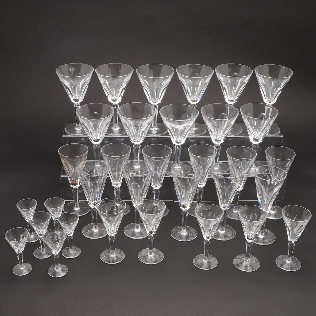 A GROUP OF WATERFORD SHEILA PATTERN GLASSES. - Image 2 of 10