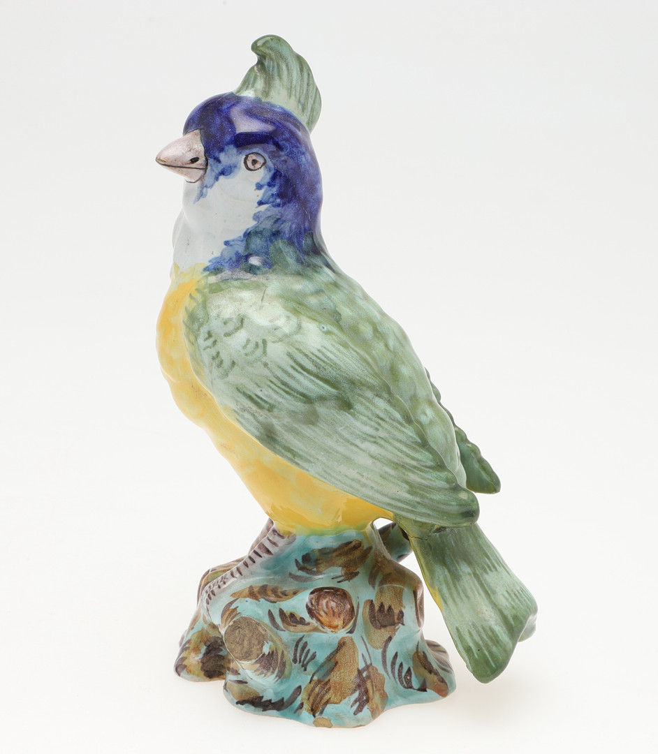 ROYAL WORCESTER NETSUKE, HEREND ANIMALS & FAIENCE PARROT. - Image 9 of 15