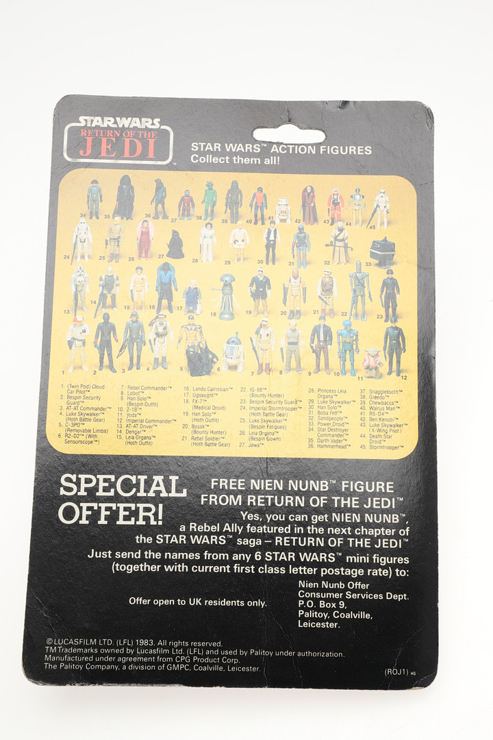 STAR WARS CARDED FIGURE BY PALITOY - DARTH VADER. - Image 2 of 8