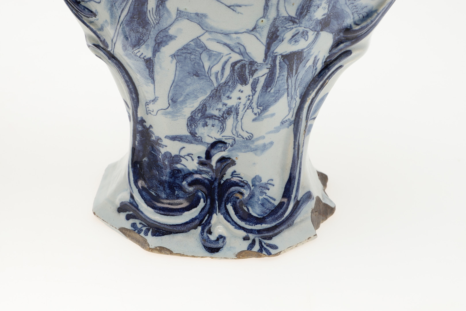 TWO PAIRS OF ANTIQUE DELFT VASES & ANOTHER VASE. - Image 8 of 60