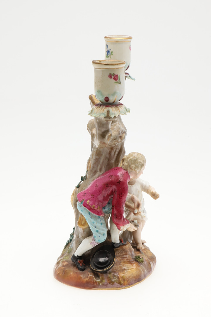 PAIR OF MEISSEN FIGURAL CANDLESABRA. - Image 15 of 28