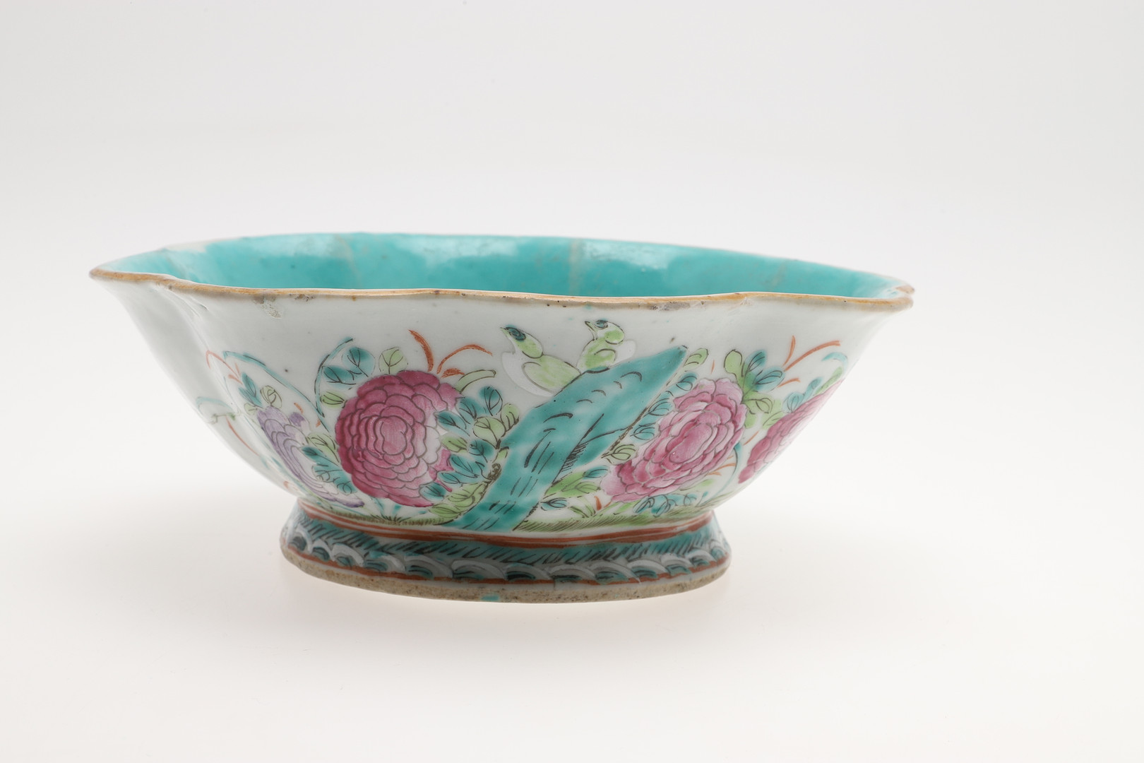 CHINESE TONGZHI FAMILLE ROSE BOWL & ANOTHER BOWL. - Image 8 of 22