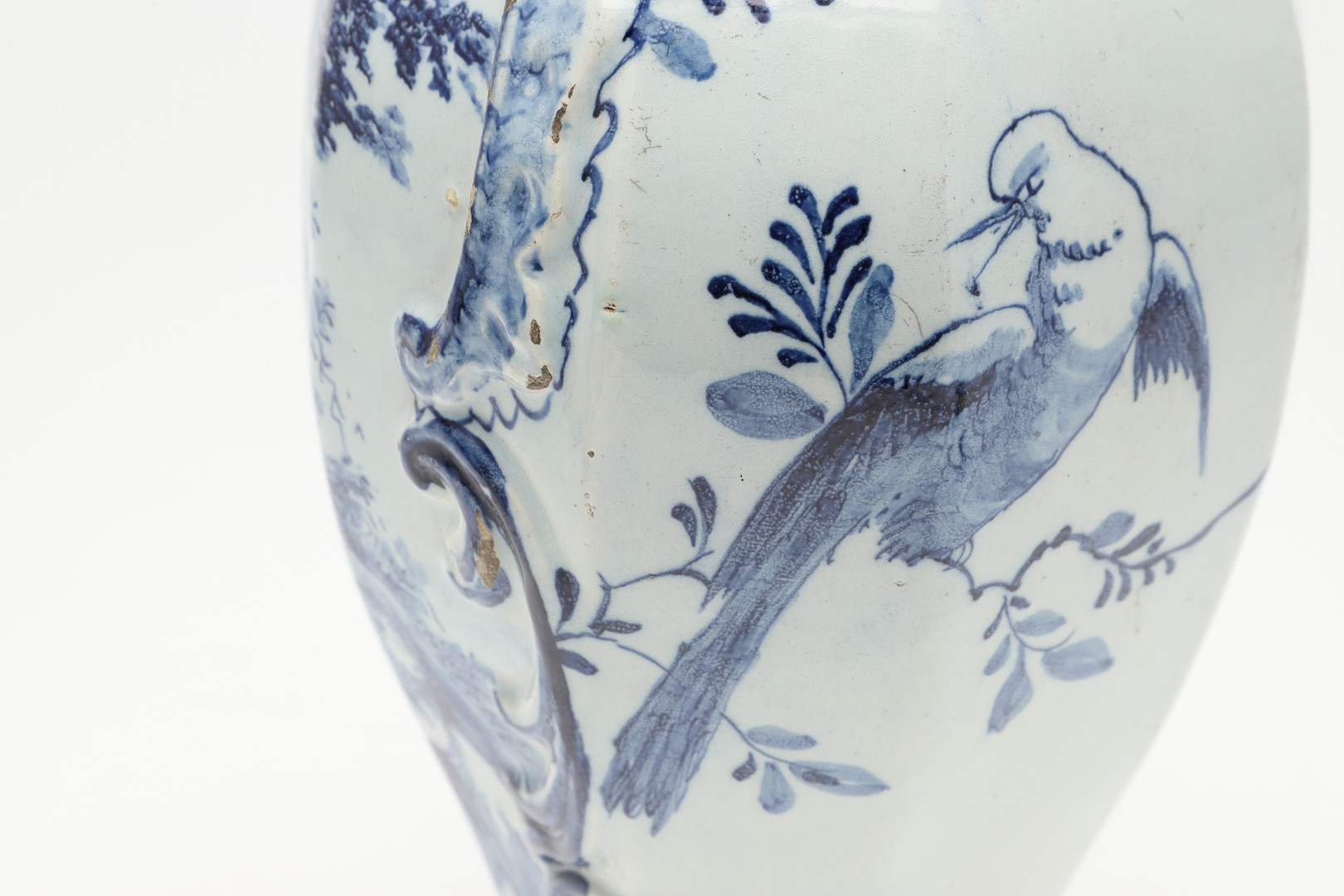 TWO PAIRS OF ANTIQUE DELFT VASES & ANOTHER VASE. - Image 29 of 60