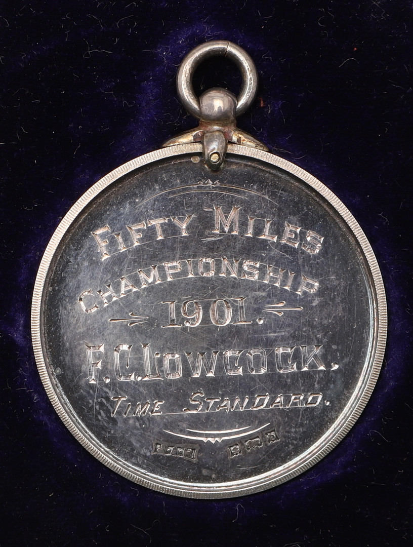 LARGE COLLECTION OF EARLY CYCLING GOLD & SILVER MEDALS, & EPHEMERA - FREDERICK LOWCOCK. - Image 119 of 155