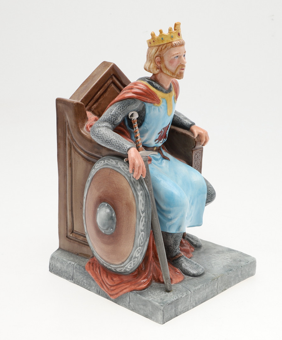 ROYAL DOULTON LIMITED EDITION FIGURE - KING ARTHUR. - Image 2 of 4