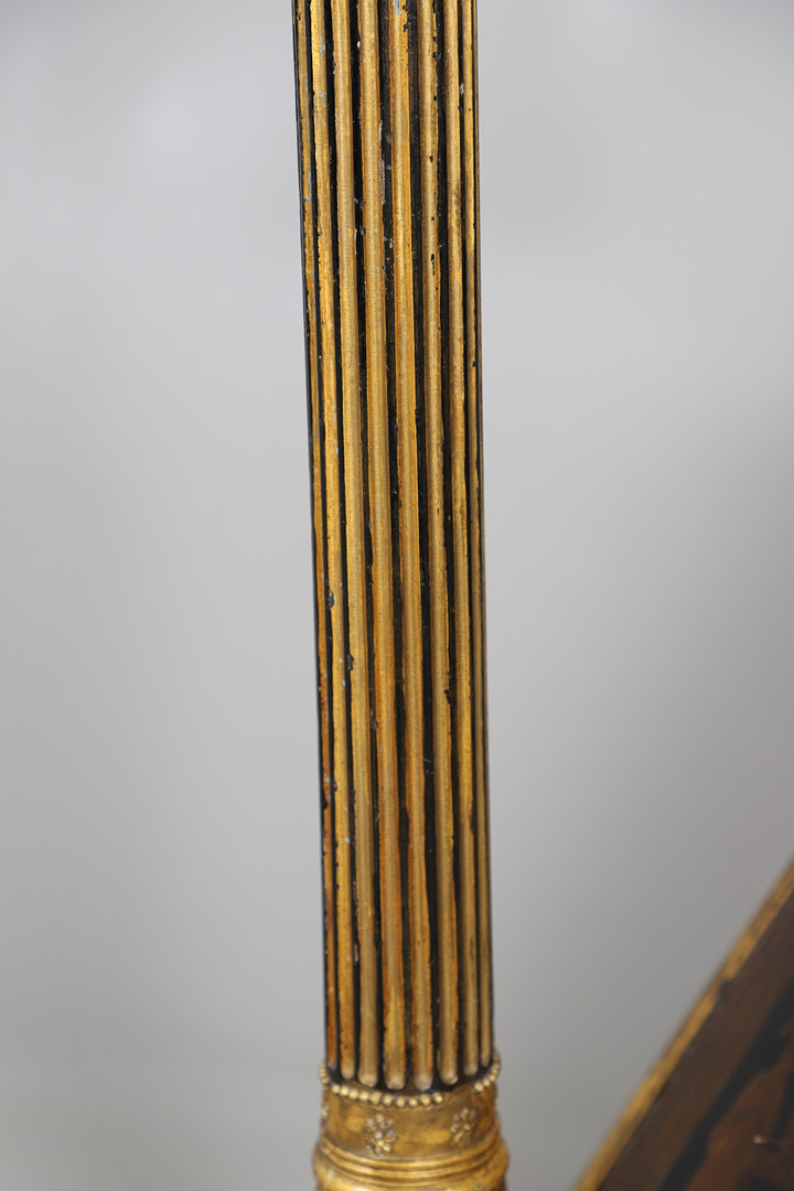 AN EBONISED AND GILTWOOD 'GRECIAN' HARP BY SEBASTIAN ERARDS. - Image 7 of 42