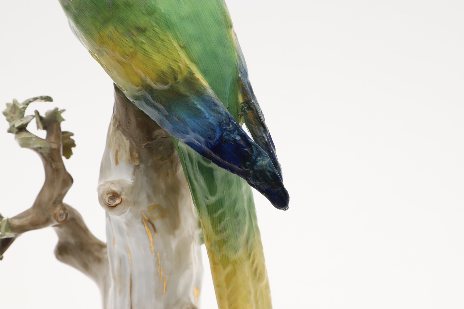 MEISSEN PORCELAIN PARROT & ANOTHER MODEL OF A PARROT. - Image 21 of 25