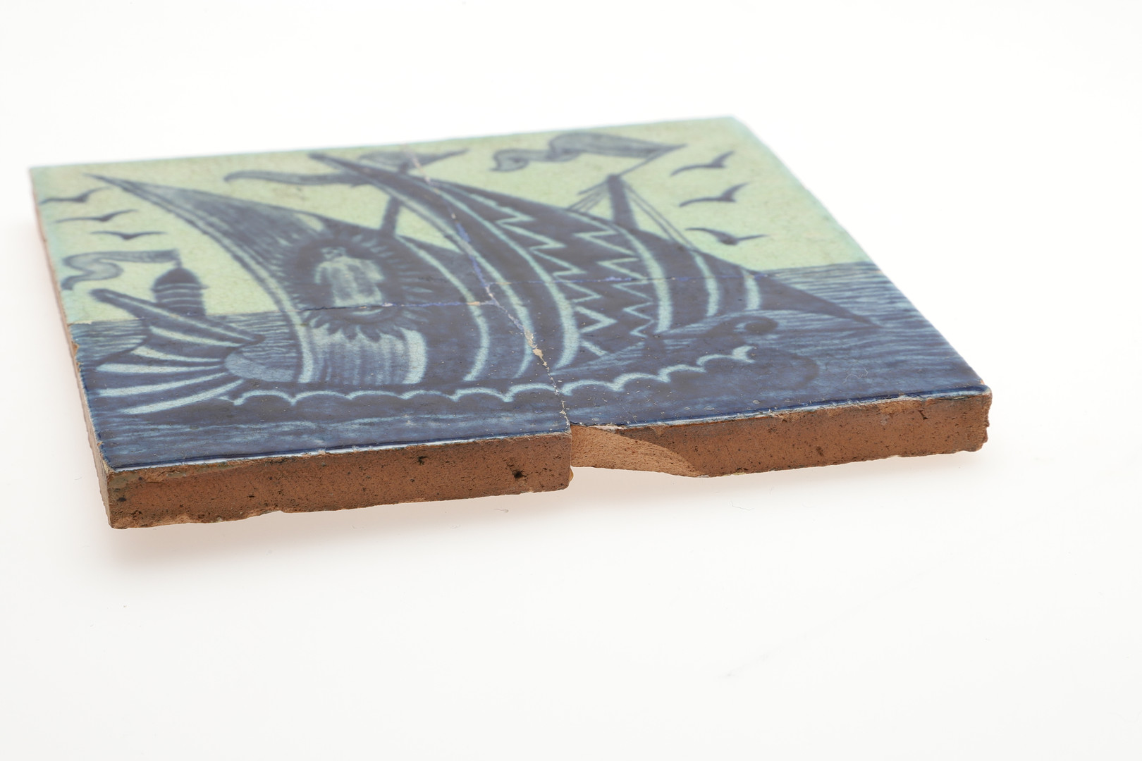 WILLIAM DE MORGAN GALLEON TILE. - Image 3 of 9