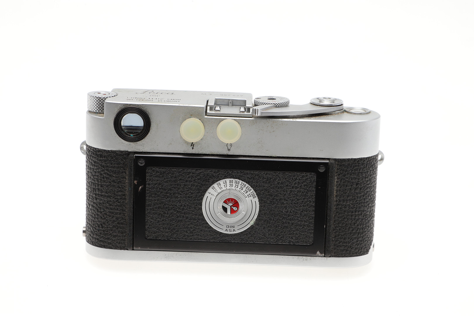 LEICA M3 RANGEFINDER CAMERA & LIGHT METER. - Image 6 of 11