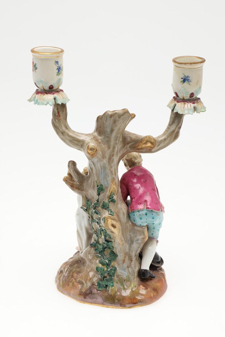 PAIR OF MEISSEN FIGURAL CANDLESABRA. - Image 16 of 28