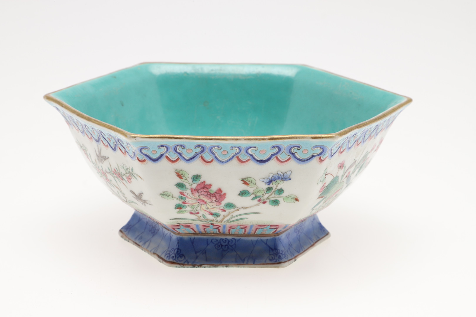 CHINESE TONGZHI FAMILLE ROSE BOWL & ANOTHER BOWL. - Image 15 of 22