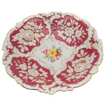 LARGE MEISSEN DISH.