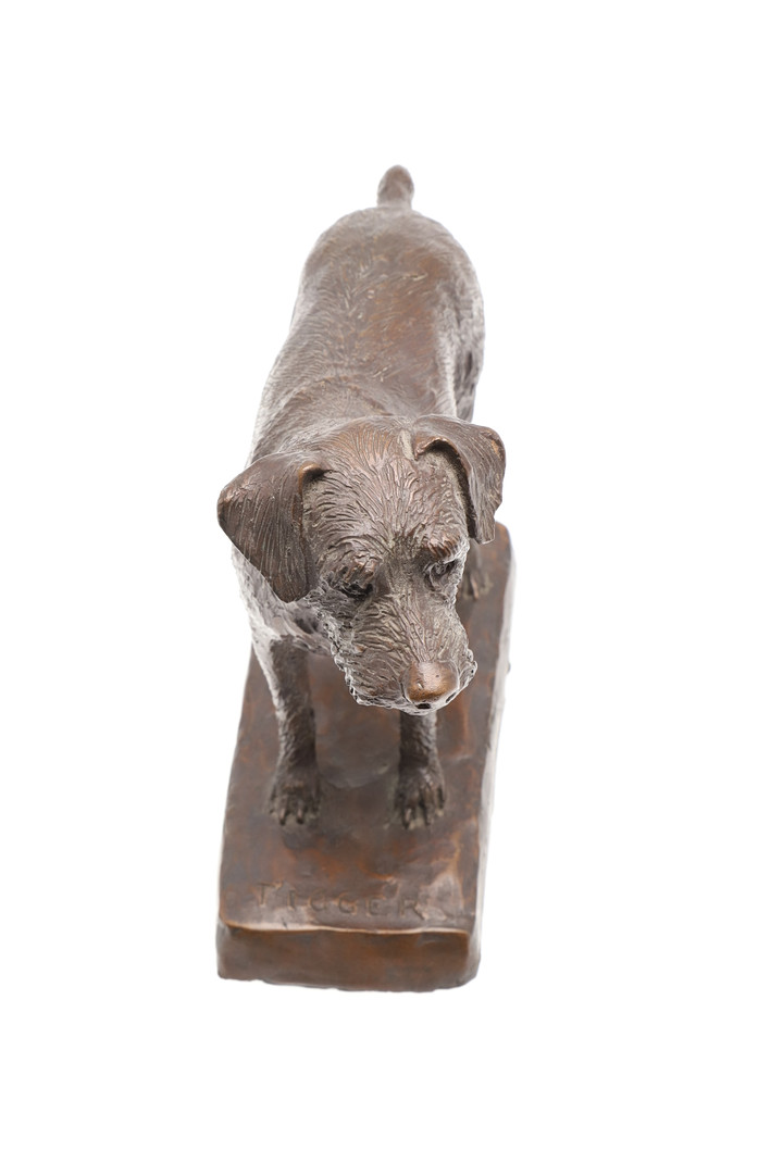 MARY BEATTIE SCOTT - BRONZE TERRIER. (d) - Image 6 of 10