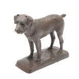 MARY BEATTIE SCOTT - BRONZE TERRIER. (d)