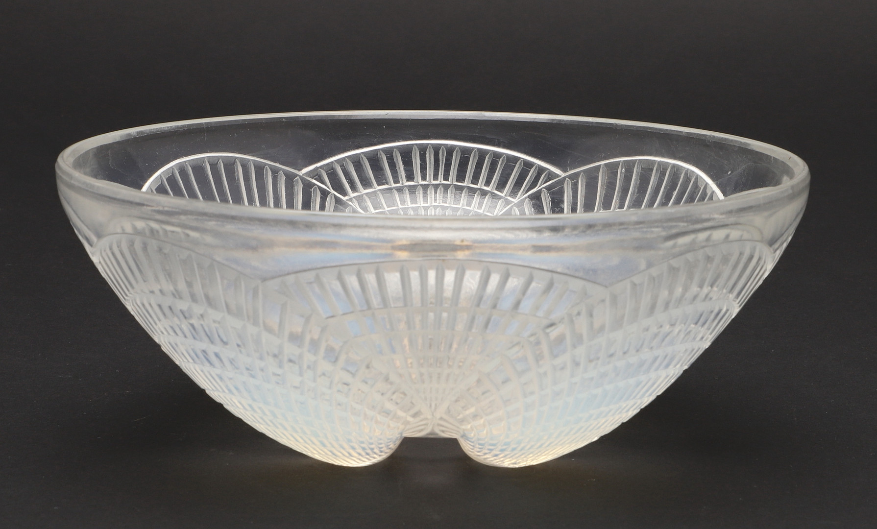 RENE LALIQUE - COQUILLES GLASS BOWL. - Image 3 of 6