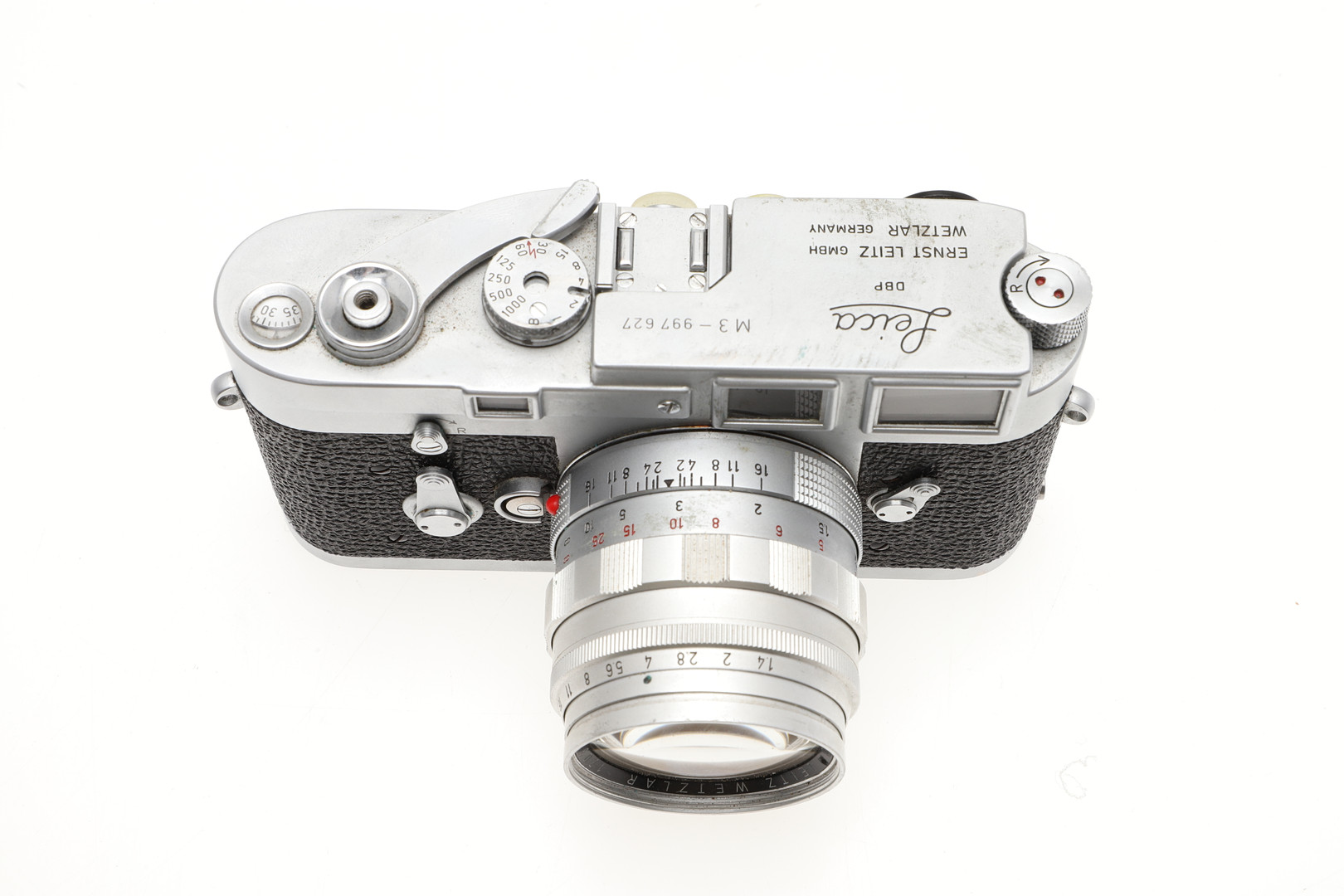 LEICA M3 RANGEFINDER CAMERA & LIGHT METER. - Image 4 of 11