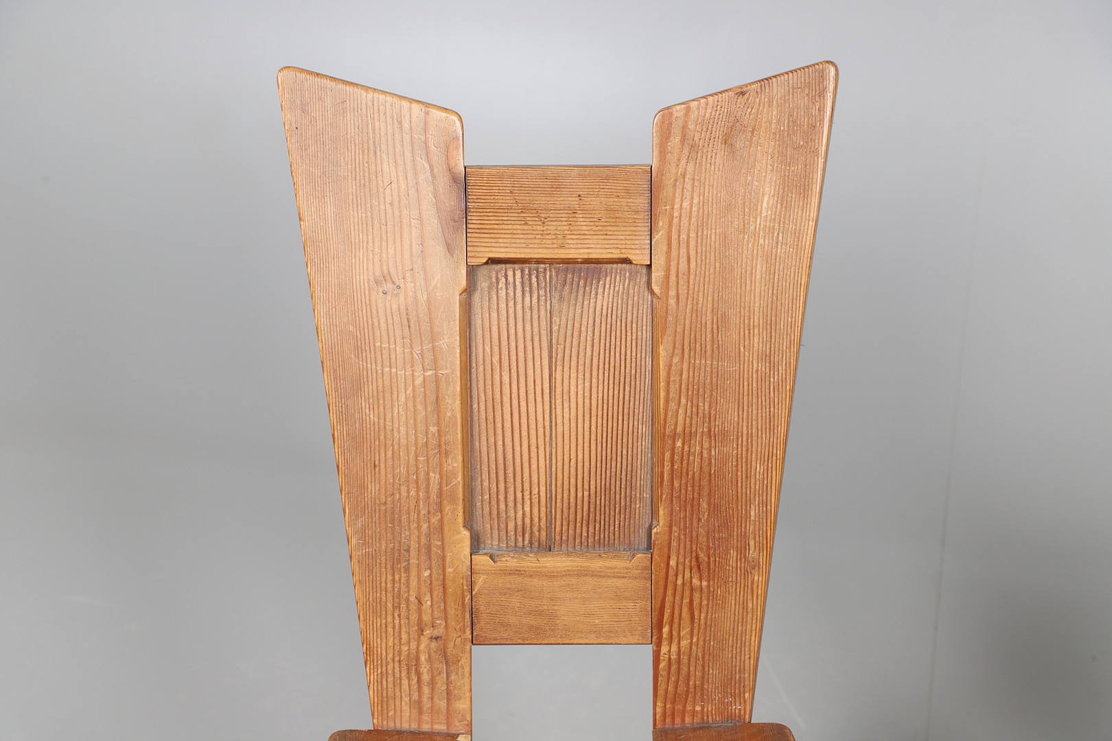 PAIR OF ARTS & CRAFTS DUTCH AMSTERDAM SCHOOL SIDE CHAIRS. - Image 6 of 7
