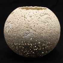 BARRY GUPPY (1937-2013) - LARGE STUDIO POTTERY BOWL.