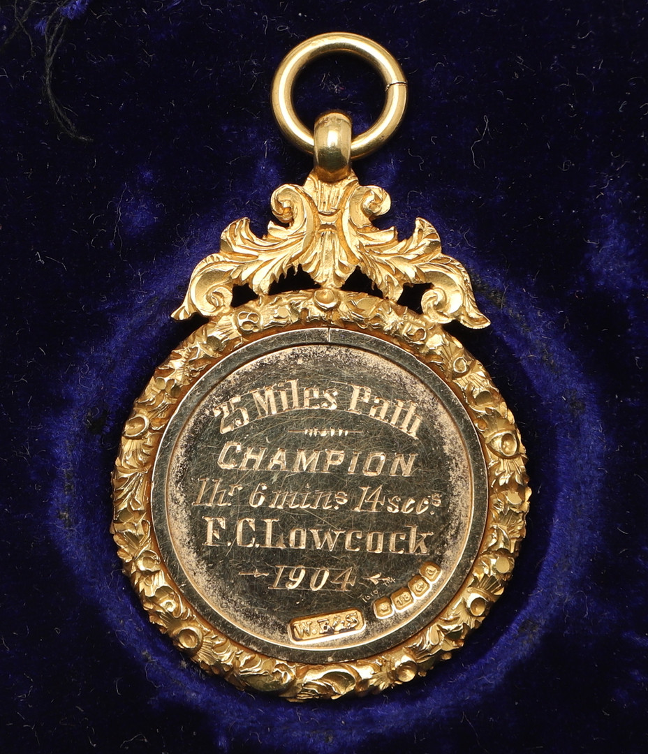 LARGE COLLECTION OF EARLY CYCLING GOLD & SILVER MEDALS, & EPHEMERA - FREDERICK LOWCOCK. - Image 16 of 155