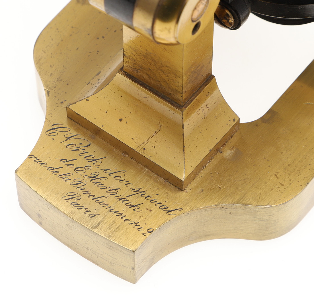 CONSTANT VERICK. A FRENCH LATE 19TH CENTURY CASED MICROSCOPE. - Image 6 of 18