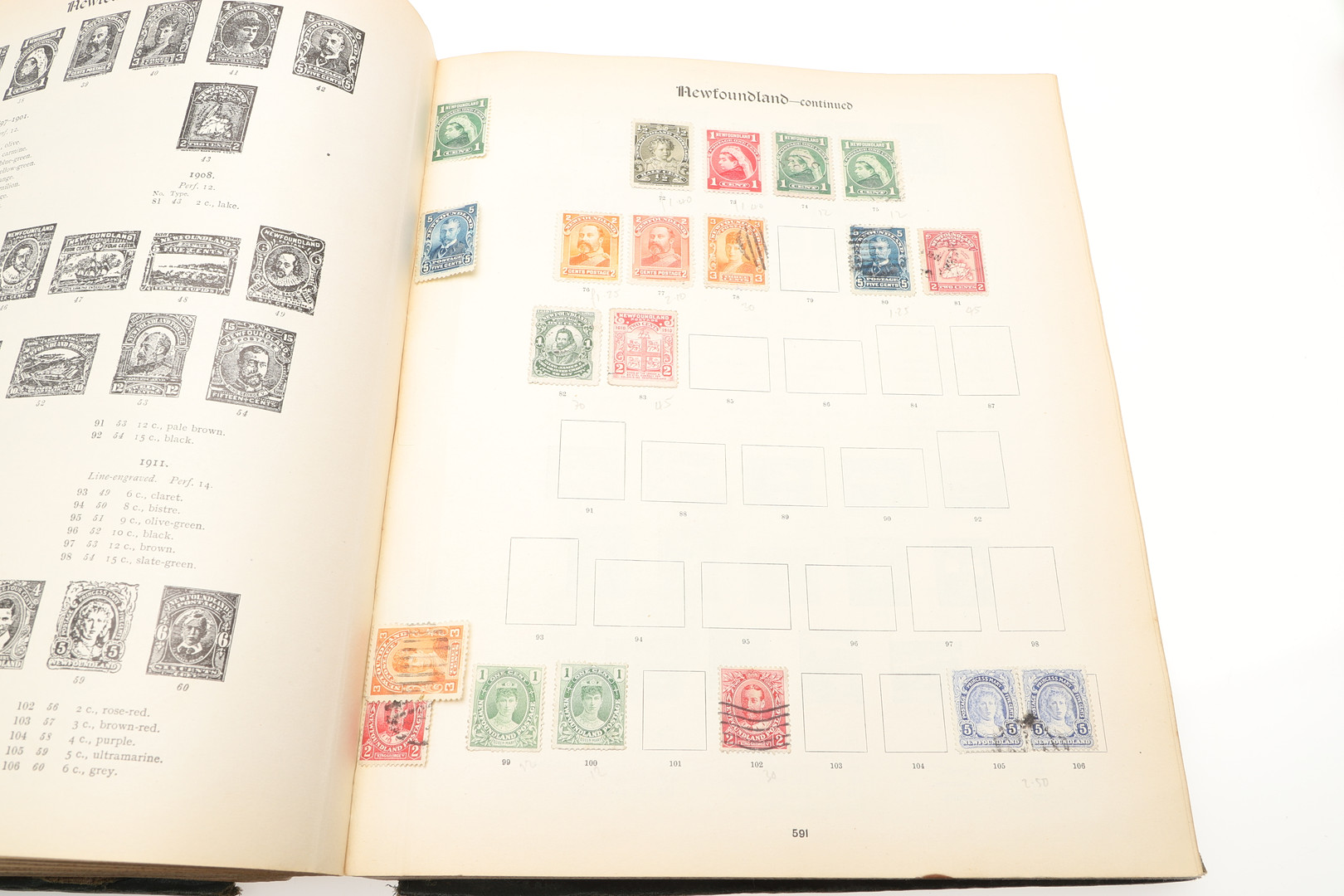 IDEAL & IMPERIAL STAMP ALBUMS. - Image 17 of 35