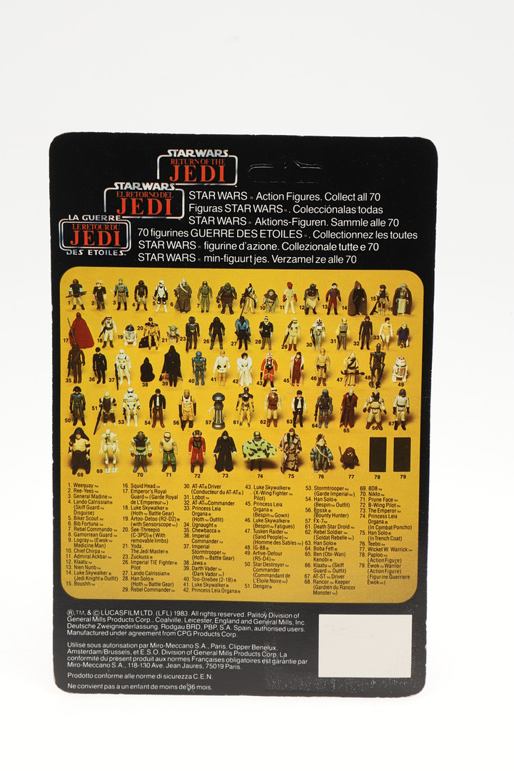 STAR WARS CARDED FIGURES BY PALITOY - HAN SOLO & PRINCESS LEIA. - Image 3 of 18