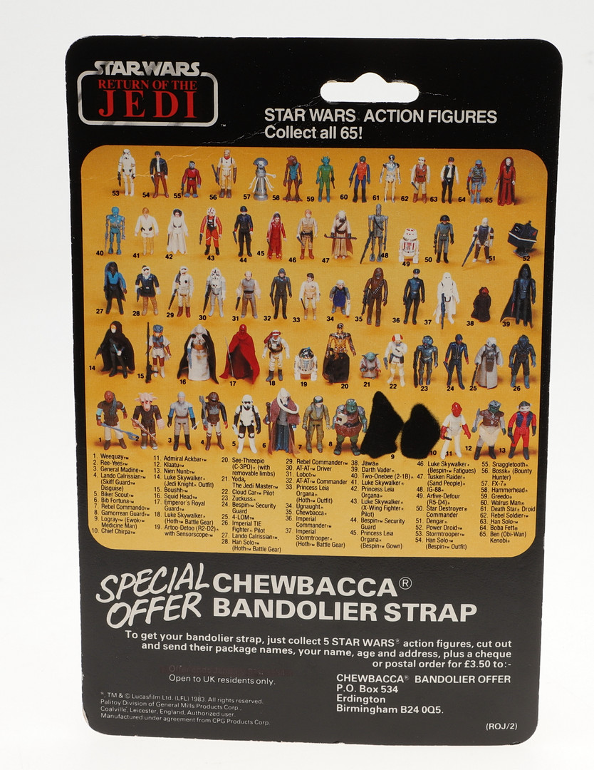 STAR WARS CARDED FIGURE BY PALITOY - LUKE SKYWALKER. - Image 2 of 7