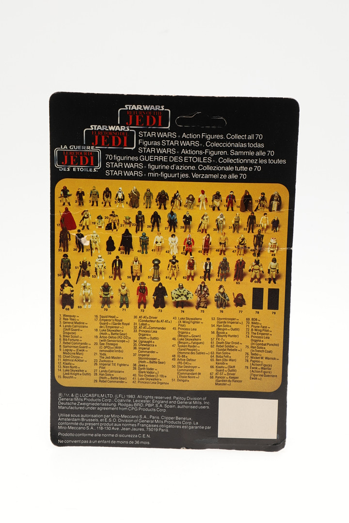 STAR WARS CARDED FIGURES BY PALITOY - HAN SOLO & PRINCESS LEIA. - Image 12 of 18