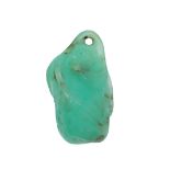 A CARVED JADE PENDANT.
