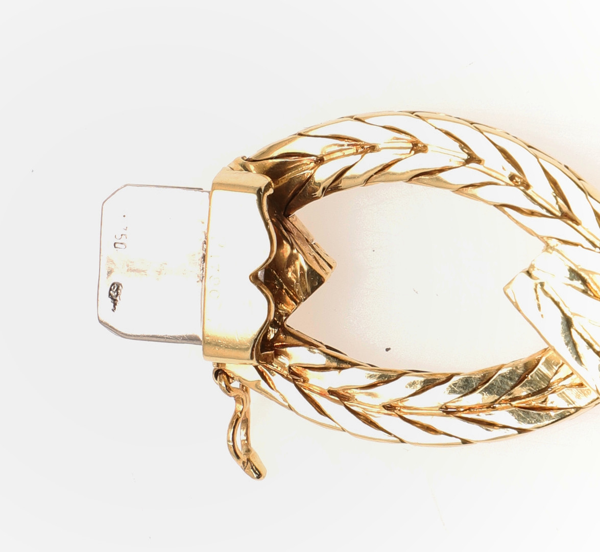 AN 18CT GOLD BRACELET BY CARTIER. - Image 7 of 7