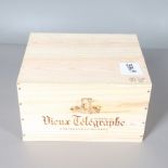 DOMAINE DU VIEUX TELEGRAPHE CHATEAUNEUF DU PAPE 2012 - CASED.