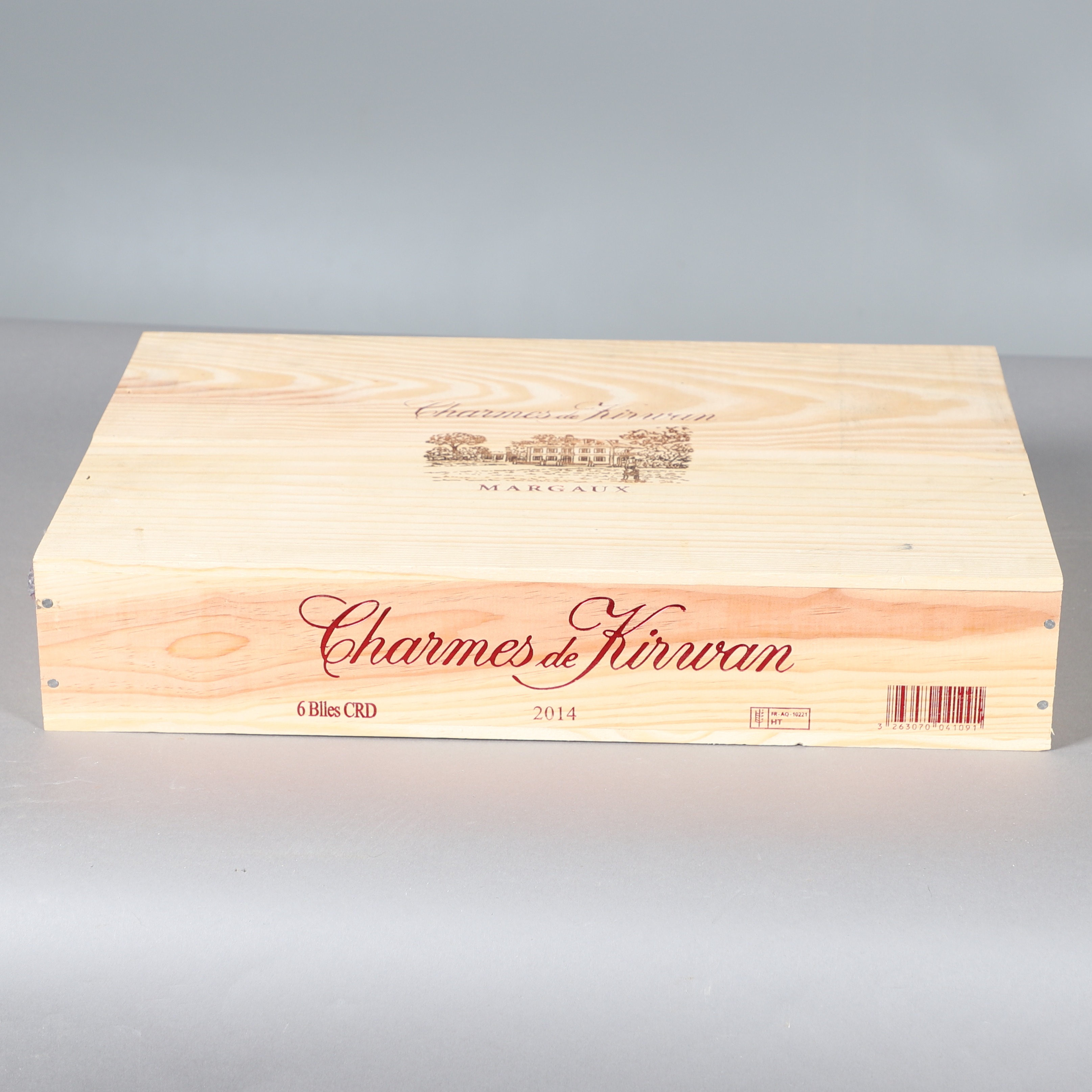 CHARMES DE KIRWAN MARGAUX 2014 - CASED.