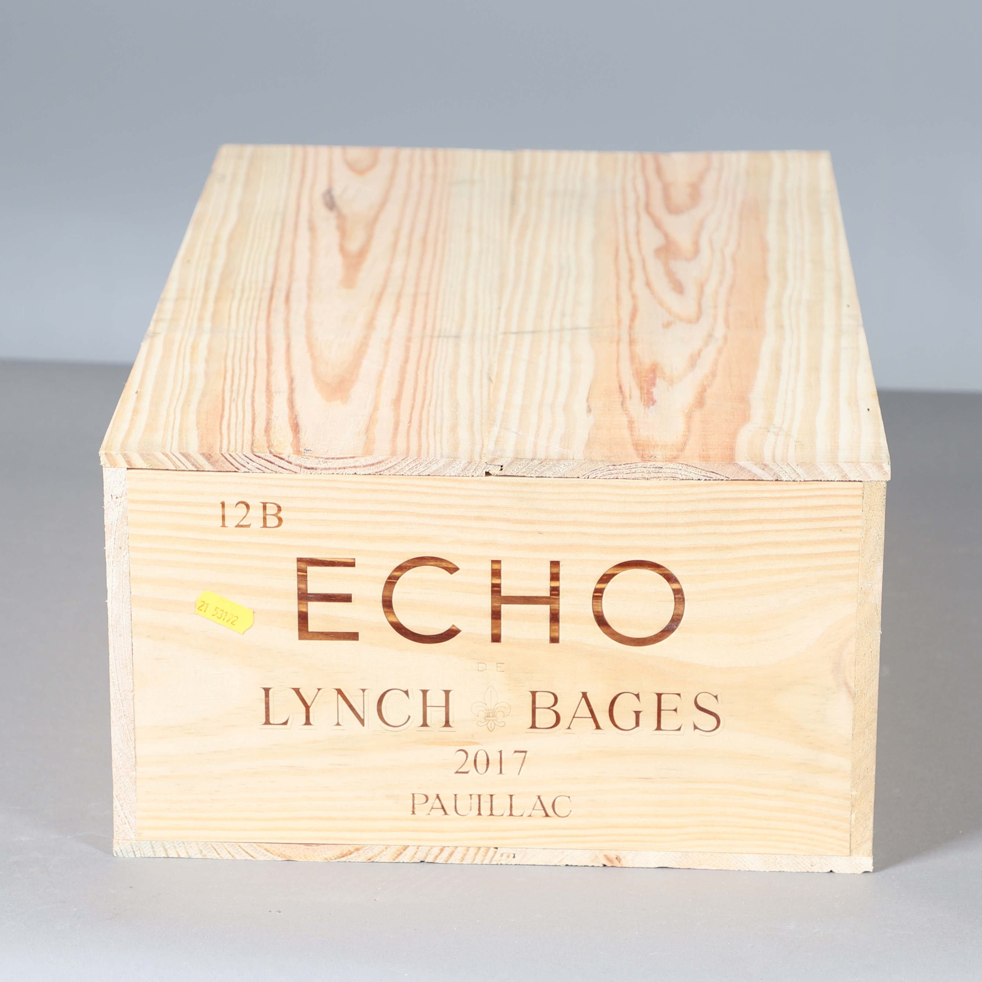 ECHO DE LYNCH-BAGES PAUILLAC 2017 - CASED.