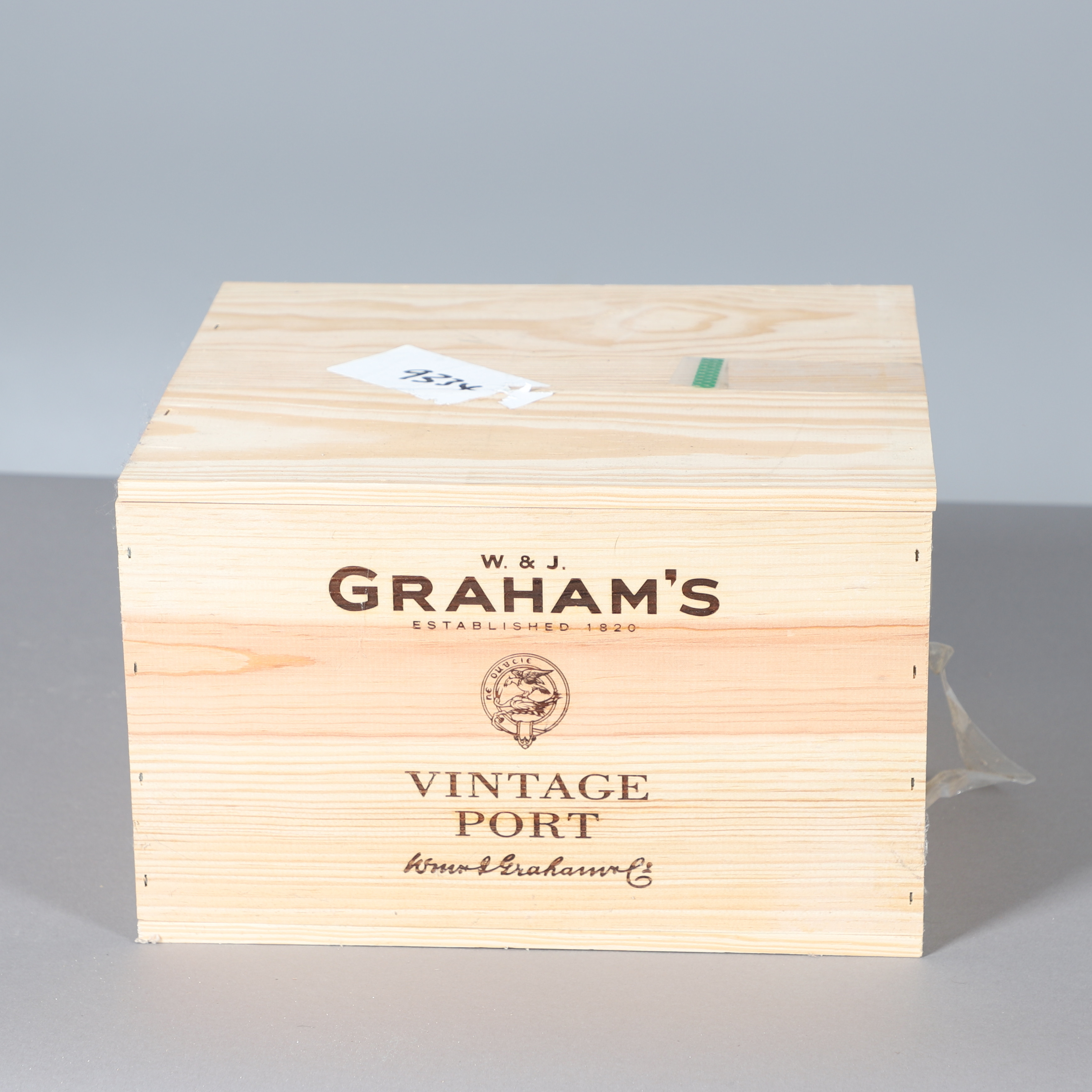 GRAHAM'S VINTAGE PORT - CASED.